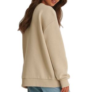 Nuevas Sudaderas de Invierno para Mujer con Logotipo Personalizado, Gruesas, de Forro Polar, Lisas, 100% Algodón, de Alta Calidad, en Oferta - Product Image 3