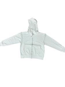 Unisex Zipup plain Hoodie Custom Logo Streetwear Hooded <b>Sweatshirt</b> <b>Fleece</b> 450Gsm ZipUp Jacket Manufacture - Product Image 6