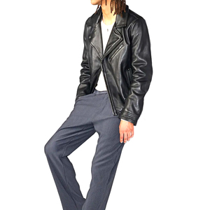 Chaqueta de Cuero Sintético con Cremallera para Hombre, Talla Grande, a la Moda, para Invierno, Impermeable, Transpirable, con Logotipo Frontal, Estilo Urbano, Oferta 2025 - Product Image 5