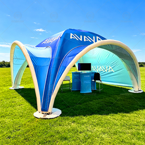 Impression de logo personnalisé pare-soleil <span class=keywords><strong>X</strong></span> Gazebo gonflable Camping plage auvent extérieur tente pneumatique commerciale - Product Image 4