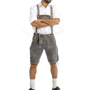 Lederhosen bávaro de nuevo diseño de la mejor calidad, producto de cuero con las últimas características - Product Image 2