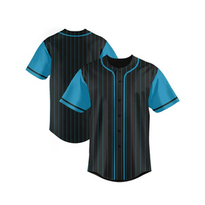 เสื้อเบสบอล/ซอฟต์บอลแบบสั่งทำรุ่นล่าสุดปี 2024 แขนสั้น ระบายอากาศ แห้งเร็ว ชุดกีฬาผู้ชายสำหรับผู้ใหญ่ ขายส่ง แบบรีดร้อน - Product Image 4