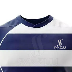 Los más vendidos 100% poliéster de calidad superior para adultos Rugby fútbol desgaste personalizado nombre del equipo transpirable conjuntos de uniformes deportivos - Product Image 4