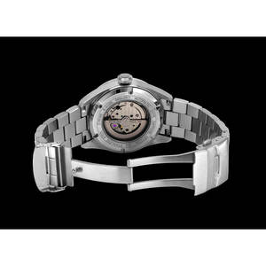 STROND Concorde 24H Montre à remontage manuel bleu marine avec fonction luminescente, mouvement Seiko, cadran 41 mm, verre saphir, étanche 10 bars - Product Image 3