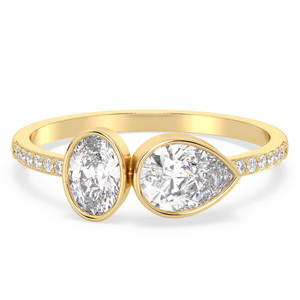 Anillos de Compromiso de Plata de Ley 925 con Diseño Exclusivo REYES, con Moissanita Certificada por GRA, para Mujer, Regalo de Boda, Joyería - Product Image 1