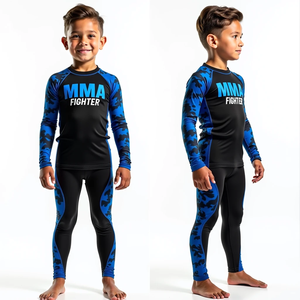 Obtenga Custom MMA Rash Guard Obtenga una camisa de compresión sublimada personalizada para entrenar Anti UV Jiu Jitsu Kimono de Jiu Jitsu - Product Image 4