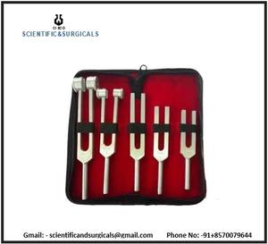 Juego de Diapasones de Alta Calidad de 5 Piezas, Aleación de Aluminio, Instrumento Manual - Product Image 3