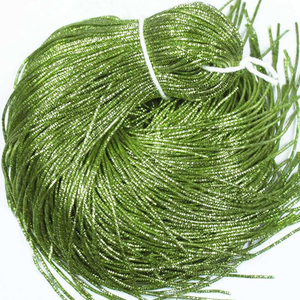 ลวดทองแท่งโลหะจากฝรั่งเศสสำหรับงานปักทำเครื่องประดับงานทำป้ายดีไซน์แบบ3D จาก dabka แบบเรียบทำจากวัสดุของเส้นลวดปรับแต่งได้ - Product Image 1