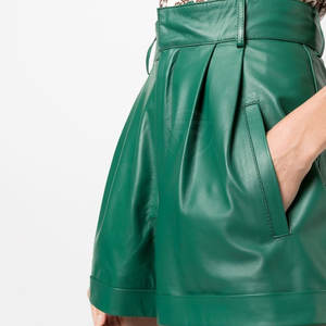 Shorts en cuir écologiques respirants à finition douce, forme décontractée pour un mouvement facile, couture durable, port confortable - Product Image 6