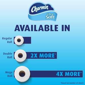 CharminUltra Soft Toilet Paper 6 Mega <b>Rolls</b> (Pack of 3) - Product Image 3