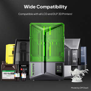 Resina Fotopolímera Tipo ABS ELEGOO V3.0+ para Impresora 3D, Filamento Plástico 1KG/2KG, Servicio de Moldeo - Product Image 2