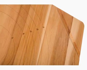 Tabla de Cortar de Madera, Tabla de Cortar Gruesa de Madera Maciza para Preparación de Alimentos en la Cocina - Product Image 5