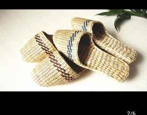 Pantuflas de Jacinto Hechas a Mano de Primera Calidad, Origen Vietnam, Calzado Ecológico Natural, Perfecto para Habitaciones de Hotel, Exportación - Product Image 6