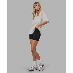 Camiseta Oversize de Algodón Go-To FLX - Digital Mist-White - Transpirable y Cómoda - Product Image 3