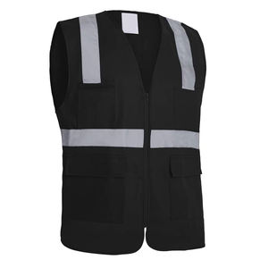 Good quality customized construction Reflective breathable safety <b>vest</b> High Visibility Class II Mesh <b>Vest</b> <b>For</b> <b>Women</b> & Men - Product Image 2