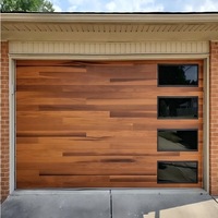 Porte de garage sectionnelle automatique sur mesure, télécommandée, antivol, anti-poussière, résistante au vent, pour villa privée, maison indépendante