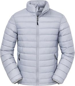 Men Winter Puffer Jacket Ultra Warm Breathable Eco-Friendly Stand Polyester Waterproof Hooded Full <b>Zip</b> Outdoor High Street Front - Product Image 5