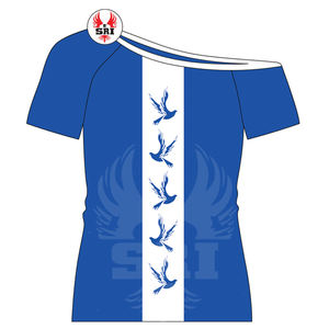 Zeta Phi Beta Soror chemise à épaules dénudées t-shirts grecs sur mesure ZPB sororité broderie femmes coton Jersey t-shirts T-Shirts - Product Image 1