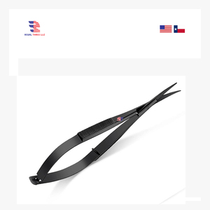 Tijeras de costura de bordado de alta calidad, de acero inoxidable microtijera, cortador de cutículas curvo, herramienta de mano para corte de pelo de nariz y cejas - Product Image 3