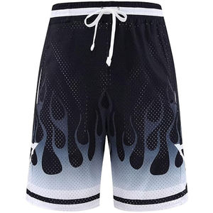 Shorts de basket-ball rétro décontractés pour hommes Shorts imprimés confortables et respirants - Product Image 1