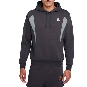 เสื้อมีฮู้ดผ้าคอตตอนบล็อกมีฮู้ดสำหรับผู้ชายสำหรับฤดูหนาวผ้าฟลีซปักลายโลโก้พลอยเทียมสำหรับฤดูหนาวผ้าคอตตอน100% มีลายด้านหน้าเป็นเส้นสีทึบ - Product Image 1