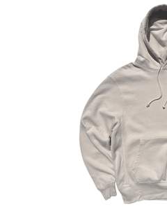 Sudadera con Capucha Unisex de Felpa Gruesa Color Beige Claro, Sudadera Lisa de Algodón Suave, Ropa Urbana con Bolsillo Tipo Canguro, Diseño Personalizado OEM - Product Image 4