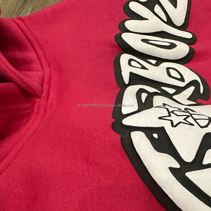 Meilleure qualité 100% coton femmes sweats à capuche sudadera décontracté bouffée impression sweats à capuche Streetwear pull à manches longues femmes sweats à capuche - Product Image 3