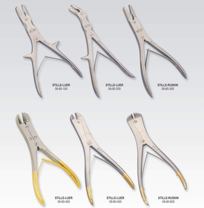 Instrumentos quirúrgicos ortopédicos veterinarios de potencia Manual de alta calidad, instrumento médico de buena calidad con bordes afilados Ruskin Rongeur - Product Image 6