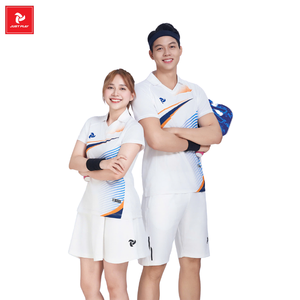 Polo de sport Victry unisexe en polyester de haute qualité à séchage rapide Pickleball Design respirant et imprimé - Product Image 1