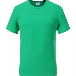 เสื้อยืดผู้ชายแบบแห้งเร็ว น้ำหนักมาก เป็นมิตรกับสิ่งแวดล้อม พิมพ์โลโก้ตามสั่ง คอเต่า ทรงโอเวอร์ไซส์ ผ้าโพลีเอสเตอร์/คอตตอน - Product Image 1