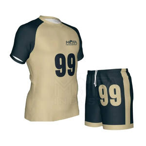High Quality Customized Logo <b>Printing</b> Polyester <b>Material</b> Outdoor Sportswear Volleyball Uniform - Product Image 2