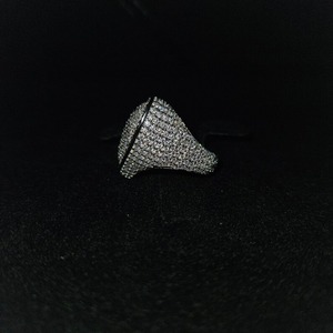 แหวนเพชรรูปหัวใจเพชรโมอิสที่สวยงามเครื่องประดับฮิปฮอปเครื่องประดับแบบสั่งทำของขวัญที่ดีที่สุดสำหรับเธอ - Product Image 4