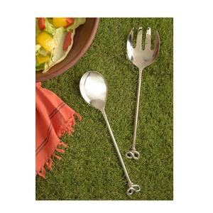 Poignée élégante Couverts Vente à chaud Produit Designer Table de table Design unique Vaisselle Serveur à salade Serveur à salade en acier inoxydable - Product Image 1