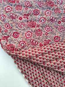 Colcha Razai Estampada a Mano, Cubrecama Acolchado, Ropa de Cama Acogedora, Regalo - Product Image 6