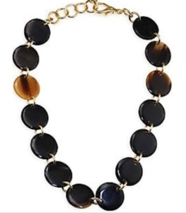 Fancy Women's Vintage Horn <b>Statement</b> <b>Necklace</b> Stylish Design With Link Chain For Party Gifts Wear Wedding With Woman - Product Image 6