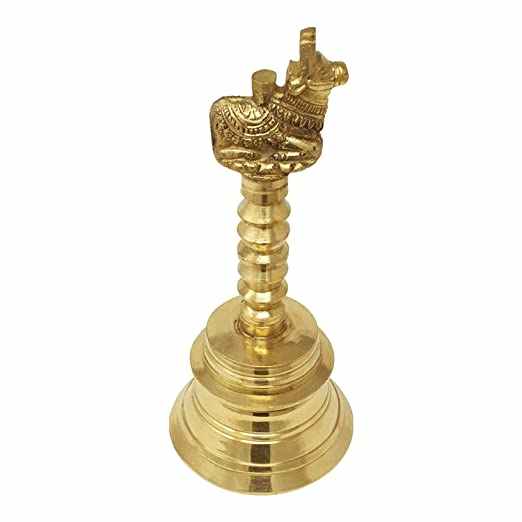 Hotel Home Office Reception Peon Calling Usage Customize Modern Durable Brass Bell New Design Brass Hand Bell in Wholesale