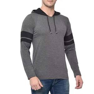 เสื้อมีฮู้ดฮิปฮอปสตรีทแวร์ของผู้ชายเสื้อกันหนาวสีพื้นผ้าฟลีซเทอร์รี่ฝรั่งเศสออกแบบได้ตามต้องการมีลาย3D - Product Image 5