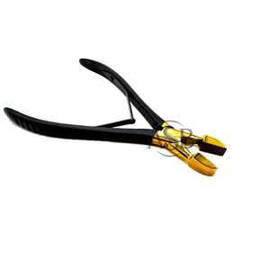 Bond Crushing Breaking <b>Hair</b> <b>Extension</b> Pliers Stainless Steel Custom Logo Printing OEM Service Available <b>Hair</b> <b>Extension</b> <b>Tools</b> - Product Image 2