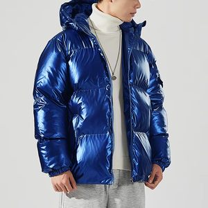 แจ็กเก็ตทรงปลาปักเป้าส่องแสงสำหรับผู้ชายแจ็คเก็ตขนปุยแบบมืออาชีพน้ำหนักเบาใส่สบายผลิตจากแจ็กเก็ตพรีเมียมของปากีสถาน - Product Image 2