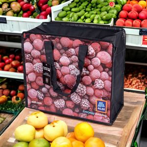 Sac de courses réutilisable écologique en PP tissé/non tissé/R-PET, sac à provisions, sac à bandoulière en provenance du Vietnam - Product Image 1