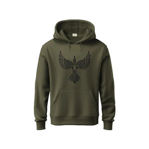 Sweat à capuche personnalisé en coton épais de haute qualité avec logo personnalisé imprimé bouffant Design élégant ODM OEM - Product Image 3