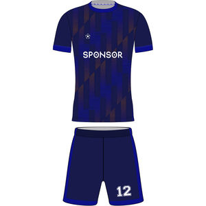 Camiseta de fútbol con estampado digital personalizado para hombre, 100% poliéster, secado rápido, protección UV antibacteriana, cuello redondo, manga corta, OEM - Product Image 4