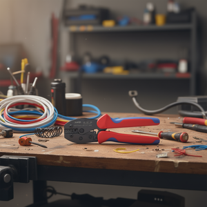 คีมย้ำสายไฟ Knipex PreciForce สำหรับปลอกหุ้มสายไฟแบบมีฉนวนและไม่มีฉนวน - Product Image 3