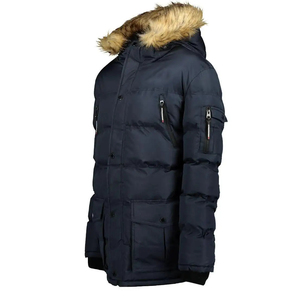 Veste parka d'hiver pour homme avec logo personnalisé, élégante, épaisse et idéale pour les activités de plein air - Product Image 2