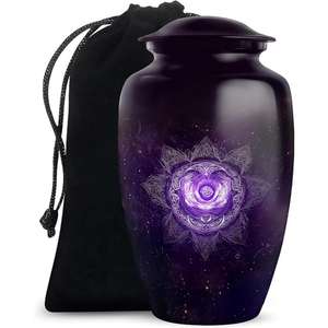 Diseño impresionante, urna de cremación para adultos, mesa decorativa para funerales, urnas de cremación grandes y recuerdo para cenizas de entierro - Product Image 6