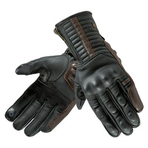 Nuevo diseño de guantes cortos para motocicleta, guantes antideslizantes para dedos completos, guantes elásticos transpirables impermeables de cuero PU - Product Image 2