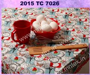 Nappe brodée décor à la maison fantaisie carreaux rayé 100% coton Design personnalisé lin tissé fabrication en gros - Product Image 3