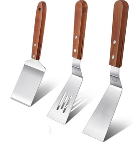 High Quality Cheese knives Stainless Steel with Wooden <b>Handle</b> Cheese Tool Cheese <b>shovel</b> and fork Eco Friendly - Product Image 1