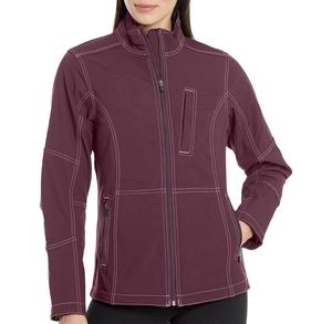Chaqueta Softshell para Mujer con Logotipo Personalizado, Nuevo Diseño, Cuello Alto, Cremallera, Impermeable, Cortavientos, Transpirable, para Deportes al Aire Libre 2026 - Product Image 3