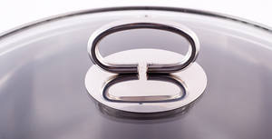 Vente en gros de marmites en acier inoxydable Batterie de cuisine de haute qualité Fabricant d'ustensiles de cuisine avec couvercle en verre - Product Image 4